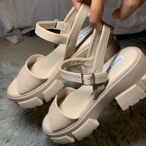 Steve Madden Nude Sandals